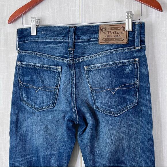 Polo by Ralph Lauren Astor Slim Boyfriend Denim Jeans Size 25 - Picture 6 of 10